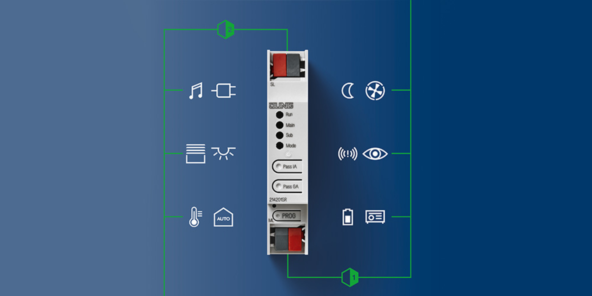 KNX Bereichs- und Linienkoppler bei Elektro Menzel Inh. Schlenker Christian in Wegeleben