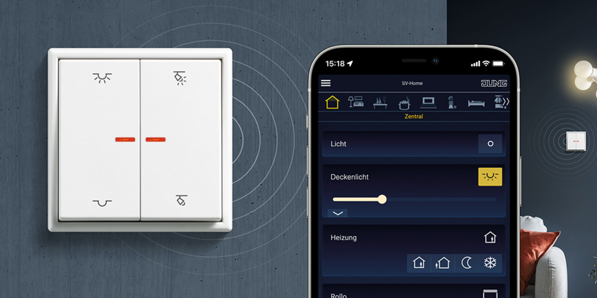 KNX RF Taster bei Elektro Menzel Inh. Schlenker Christian in Wegeleben